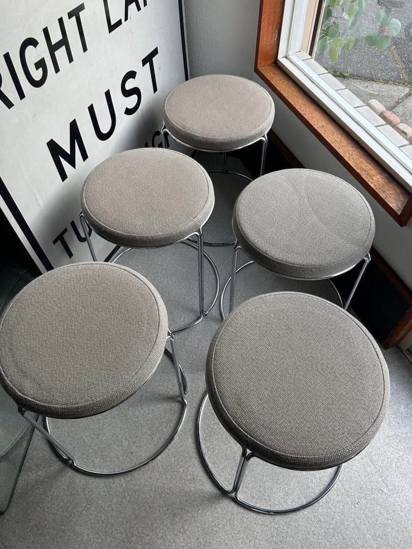 CK−750 KOKUYO コクヨ 丸椅子 5 スチール　スツール　ファニチャー