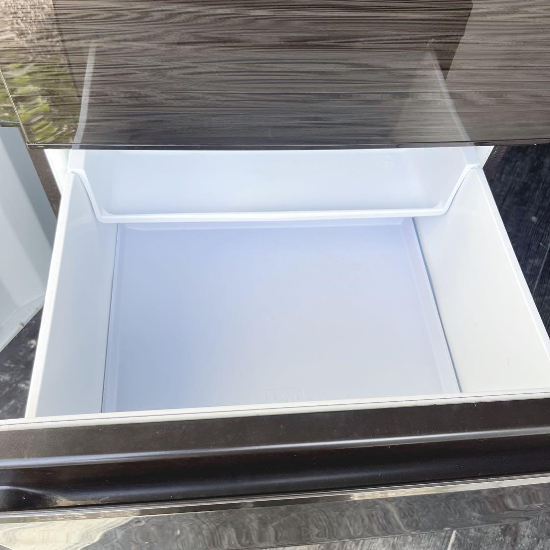 64取付無料！三菱木目調おしゃれインテリア401L大容量3ドア冷蔵庫！洗濯機