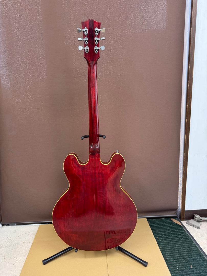 Greco ES-335タイプ チェリーレッド　セミアコ