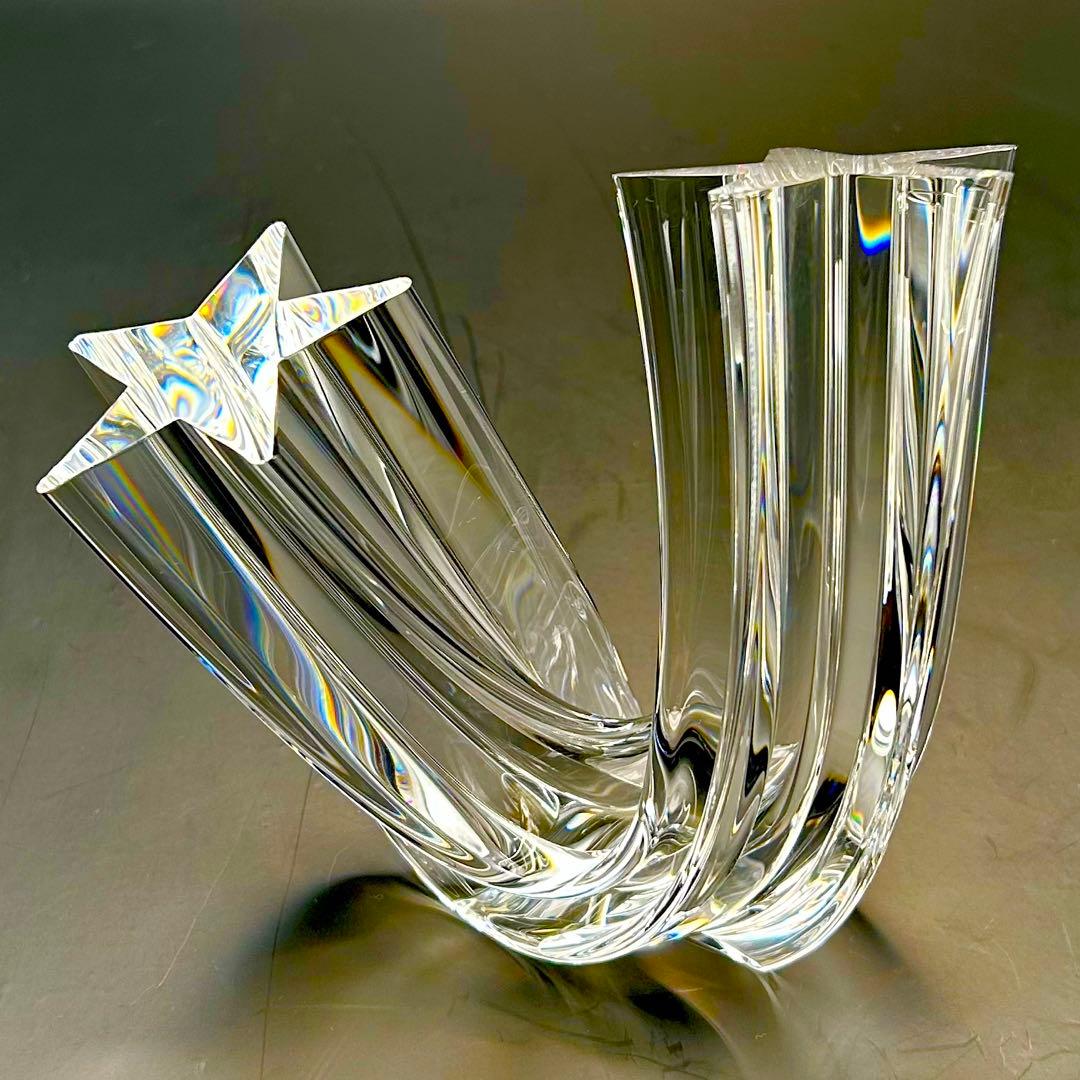 希少【極上美品】スチューベン芸術品 クリスタル スターストゥリーム