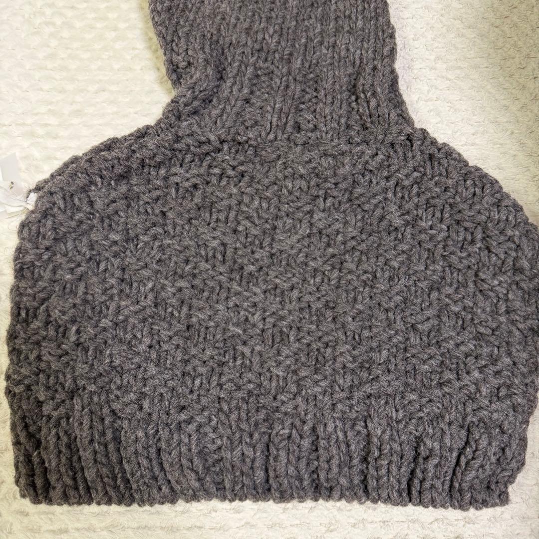 れい　トゥデイフル　Hand Knit Balaclava