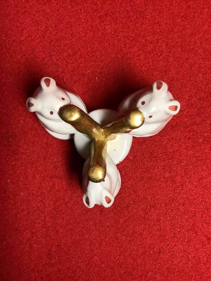 兎　丹波焼　蓋置　祥公造　【中古美品】