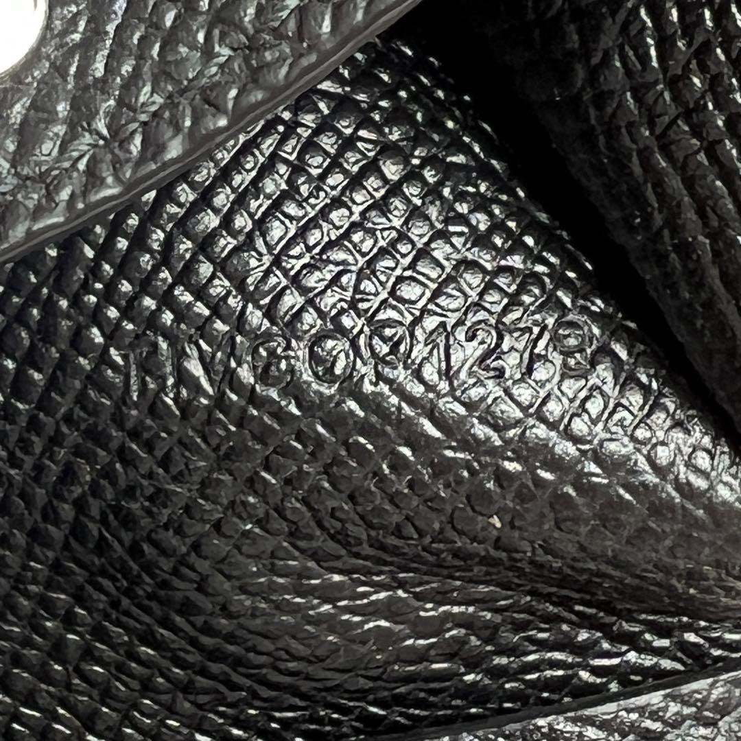 ✨極美品✨BURBERRY バーバリー TBロゴ 6連キーケース ブラックレザー