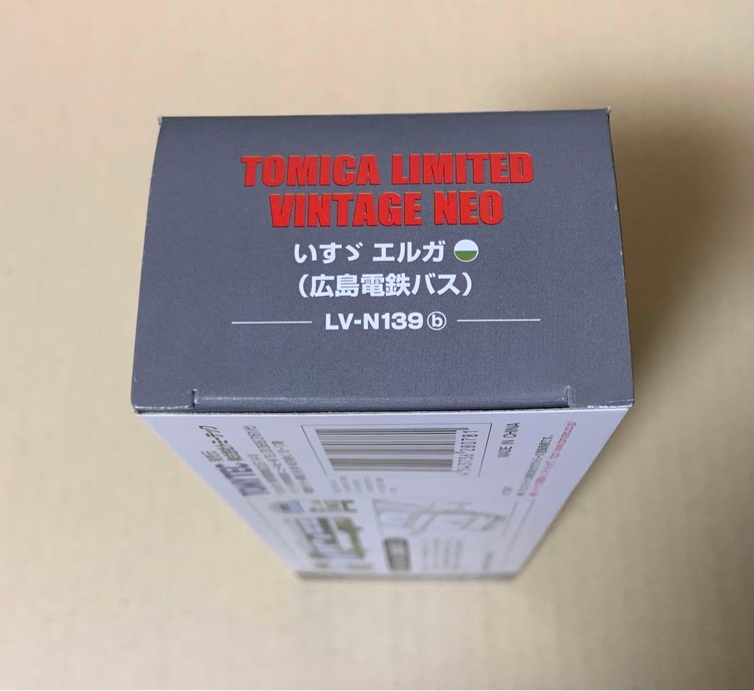 トミカ リミテッド ヴィンテージ ネオ　いすゞ エルガ　広島電鉄バス 139b