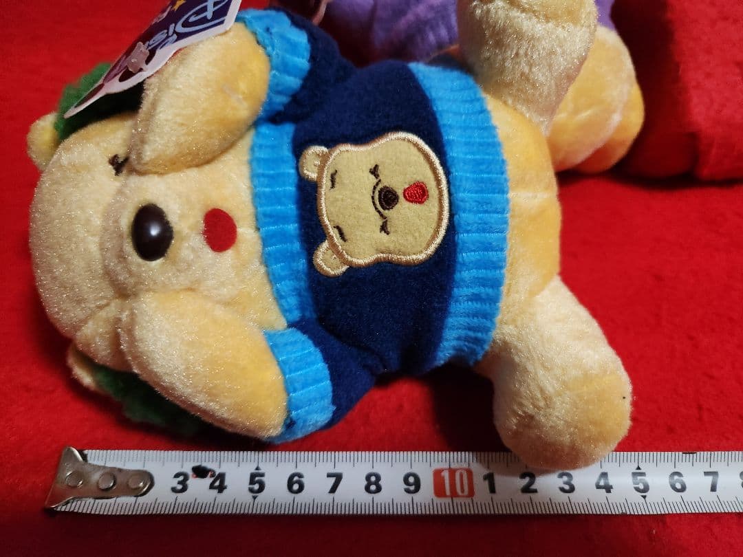 ディズニー　くまのプーさん　キュートサイズカラフルぬいぐるみ　disney