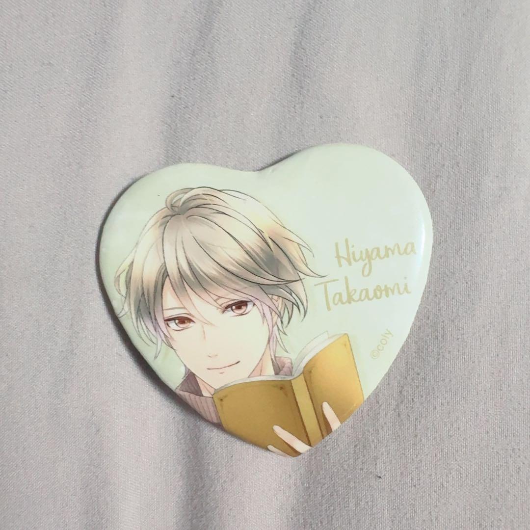スタマイ】桧山貴臣 ハート缶バッジ - メルカリ