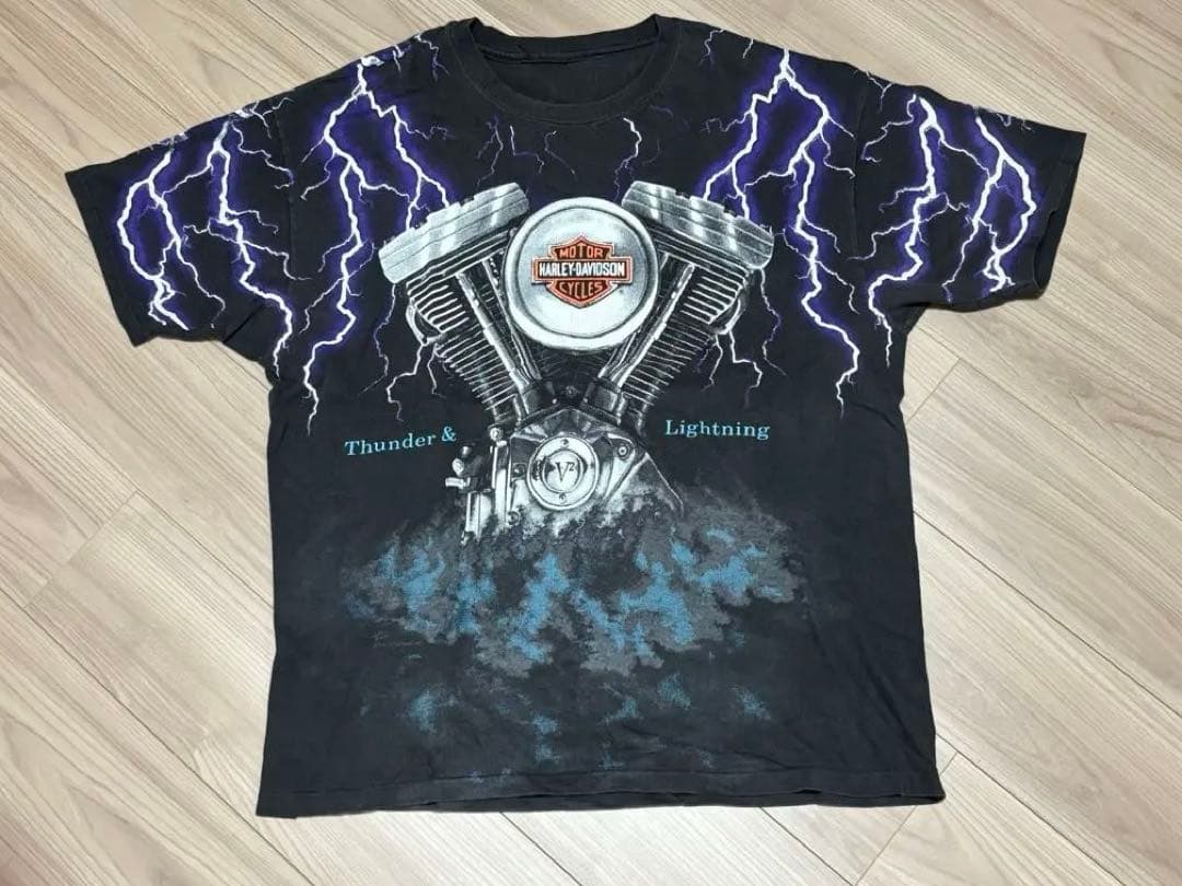 最終値下げHarley Davidson サンダーライトニング Tシャツ