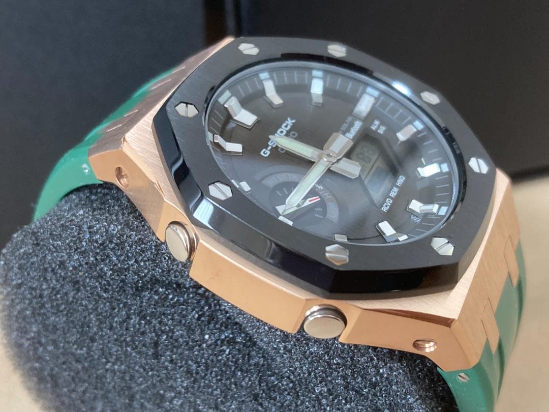 CASIO G-SHOCK GBM-2100-1AJF メタルカシオークカスタム