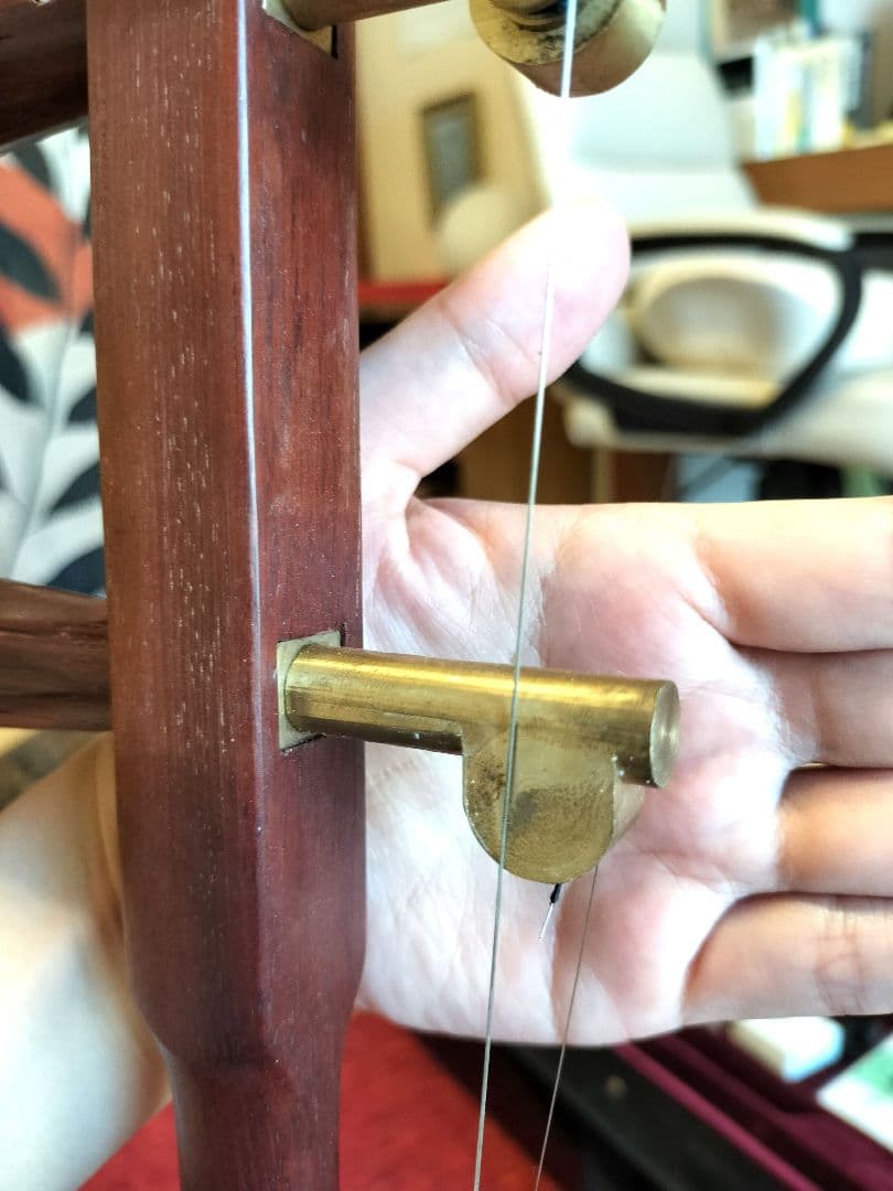 付属品充実！二胡本体と一式 ケース・教本DVD付き