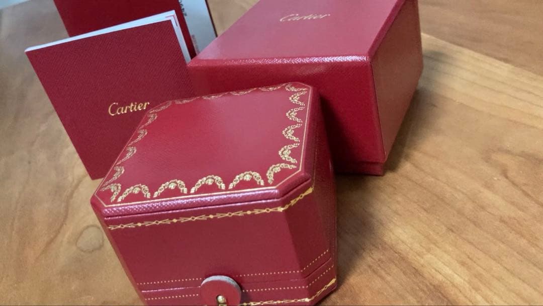 カルティエ　トリニティ　クッションリング