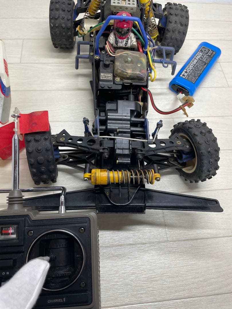 [訳あり] タミヤ ブーメラン ラジコン+フタバ Attack プロポ セット