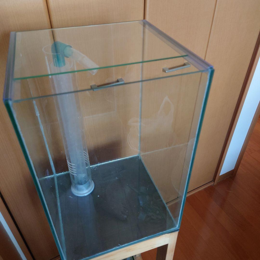 直接取り引き限定】30キューブハイ ガラス オーバーフロー水槽セット