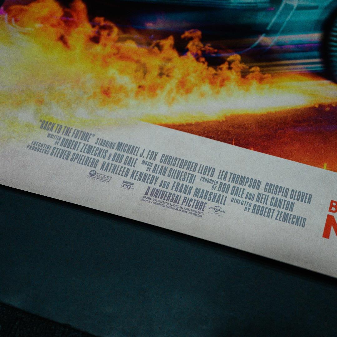 映画館用両面ポスター】バック・トゥ・ザ・フューチャー公開40周年限定