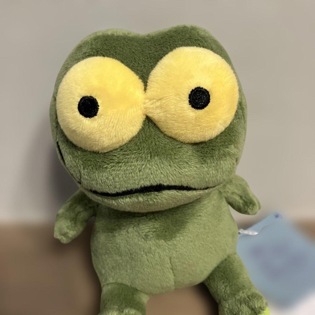 新品タグ付き】バムとケロ ぬいぐるみ ケロちゃん Sサイズ 絵本