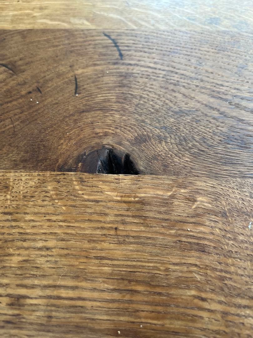 飛騨産業　135cm木製ダイニングテーブル SN342WP OF 食卓