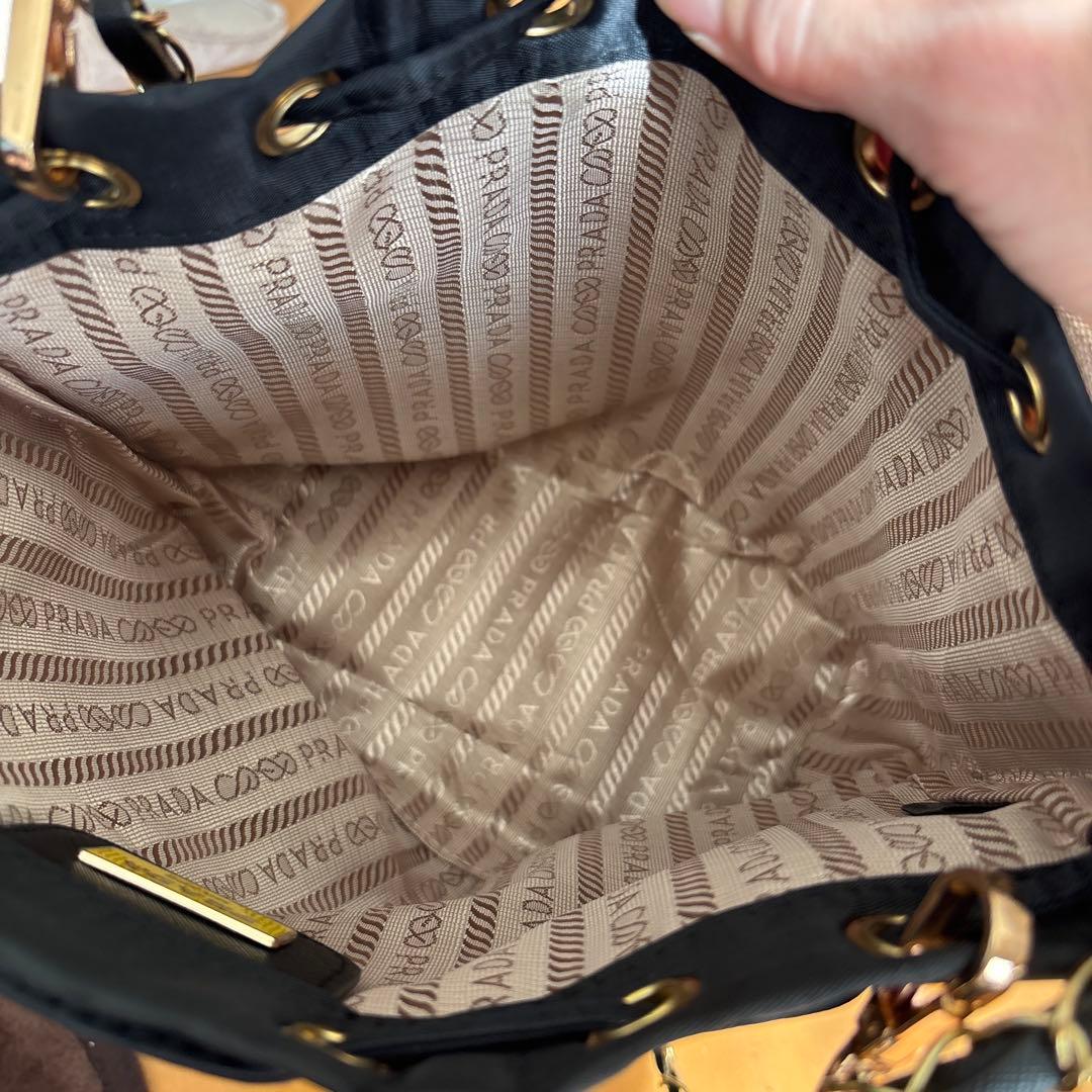 プラダ　巾着　バッグ　PRADA