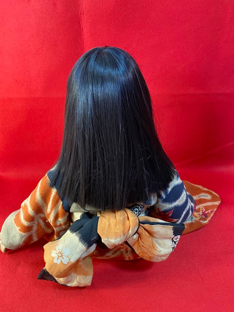 市松人形 男の子、ハンドメイド 市松人形 手作り布人形 土田早苗風