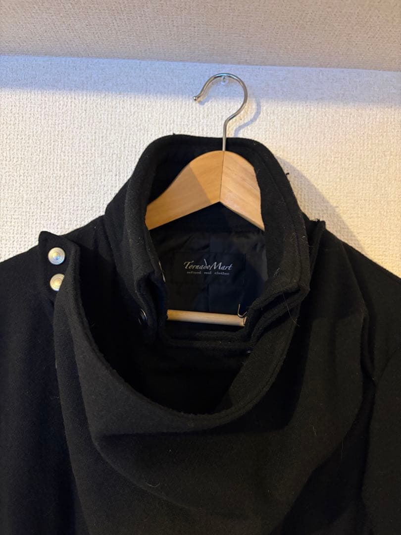 Trench Mart 黒ロングコート