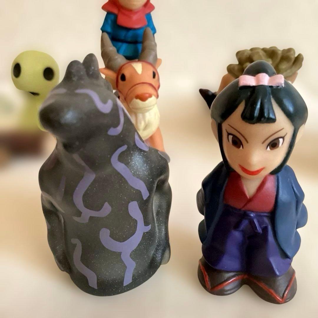 ジブリ 指人形 もののけ姫 10体 ミニフィギュア付き 置物 インテリア
