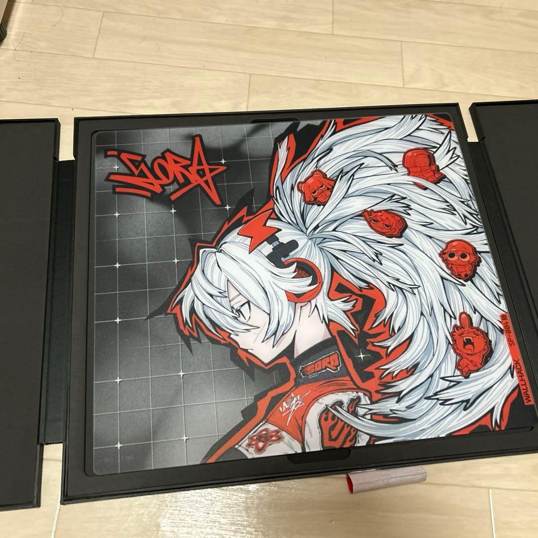 WALLHACK SP-004 Drift Sora ガラスマウスパッド