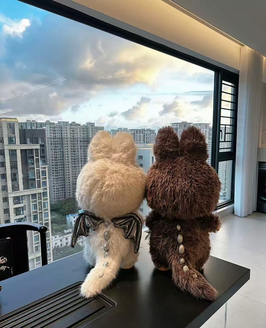 ZIMOMO ぬいぐるみ ブラウン