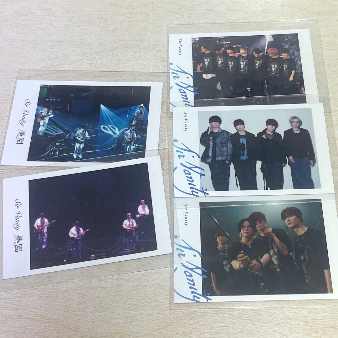 Sir Vanity チェキ風カード 集合 5枚 - メルカリ