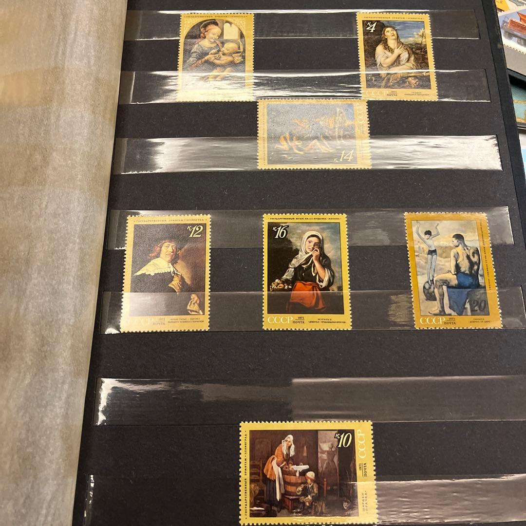 1960-70年代旧ソ連ヴィンテージ切手全135枚