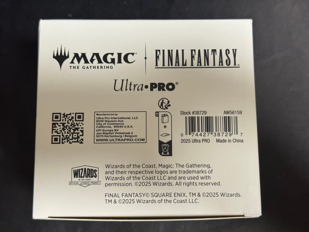 MTG 稀少 Ultrapro ff7 公式サプライ クラウド デッキケース