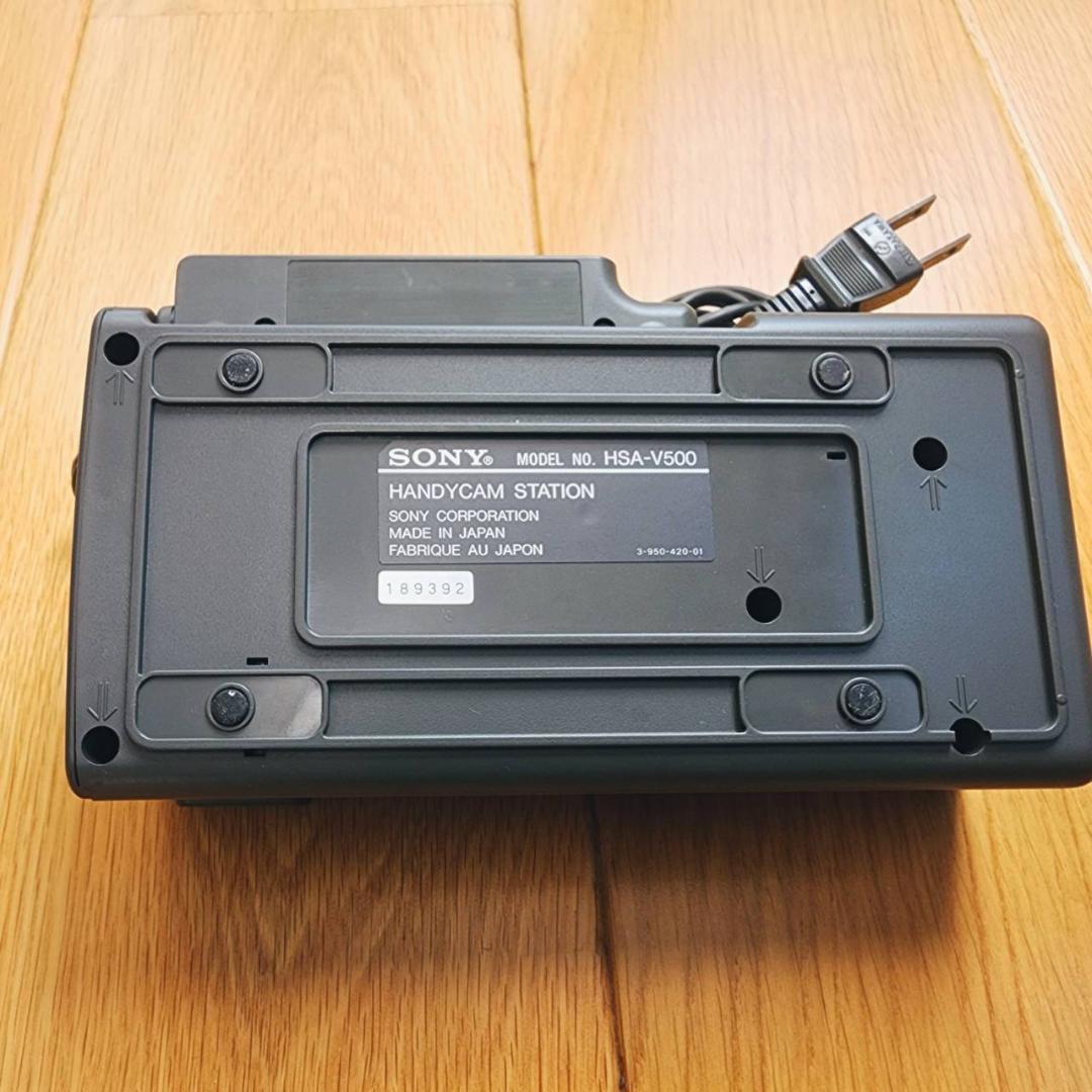 【動作確認済】高画質 Hi8 8ミリ ビデオカメラ SONY ステーションセット