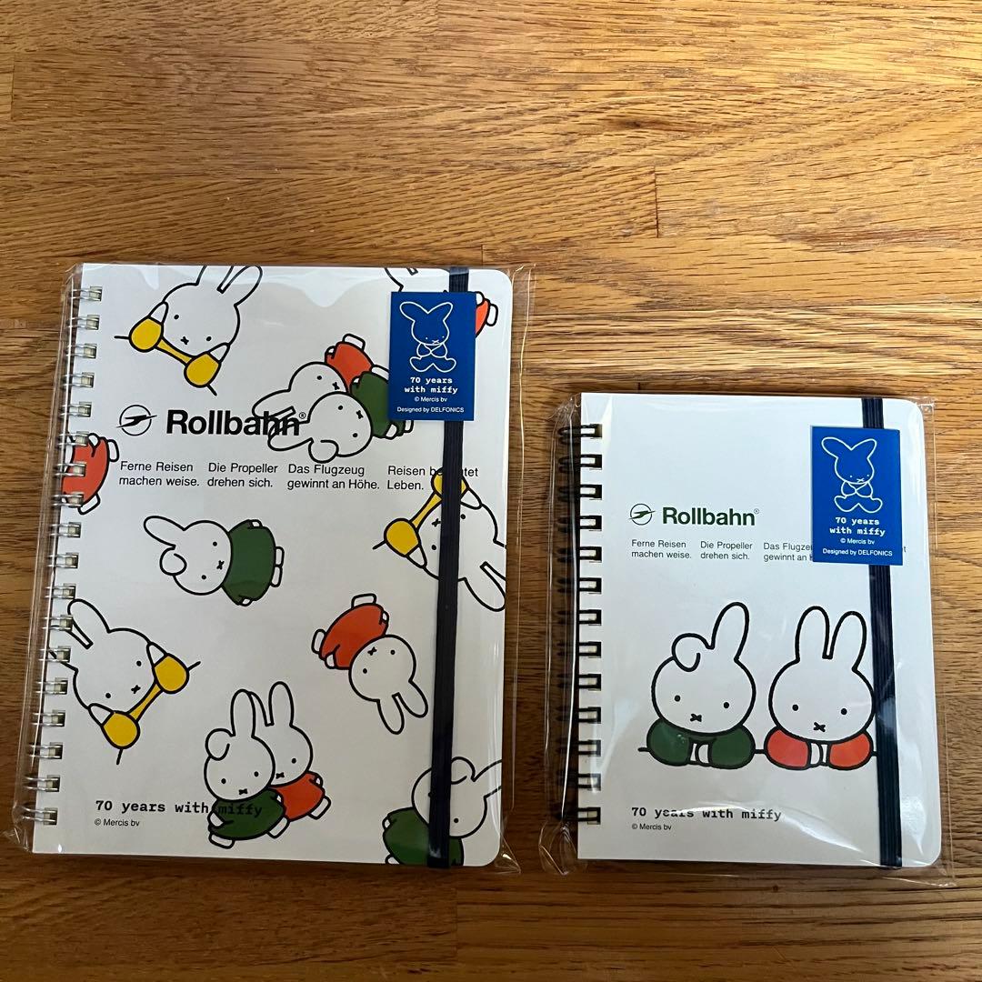 70周年ミッフィー展 ロルバーン リングノート メモ帳 ⑤ - メルカリ