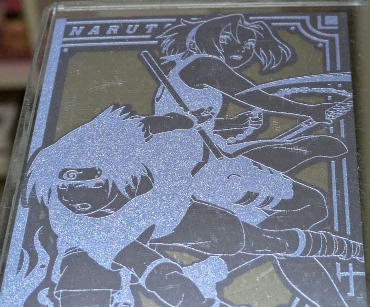 ナルト シルバーエッチングカード Pa.02