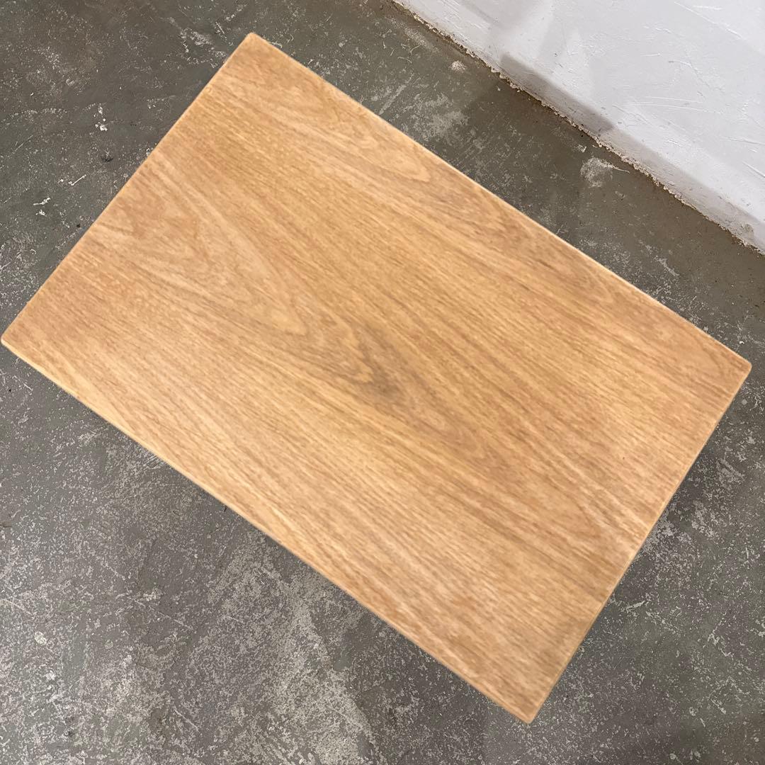 ビンテージ 木製サイドテーブル 剥離