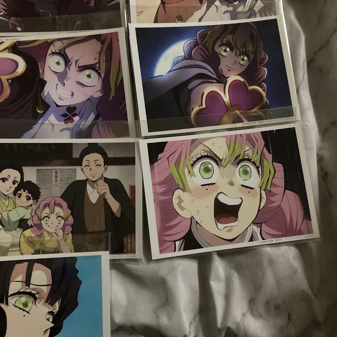 鬼滅の刃 伊黒小芭内 甘露寺蜜璃 場面写ブロマイド 刀鍛冶の里