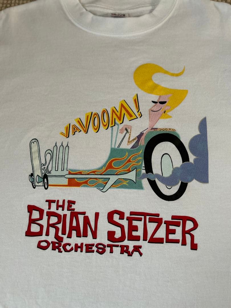 BRIAN SETZER ORCHESTRA Tシャツ 2001年日本ツアー 00s ブライアン