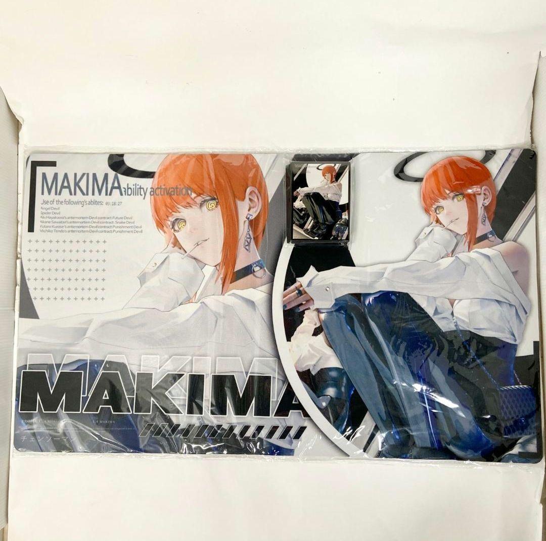 チェンソーマン マキマ 雑誌 スリーブ プレイマット セット 【EATOS