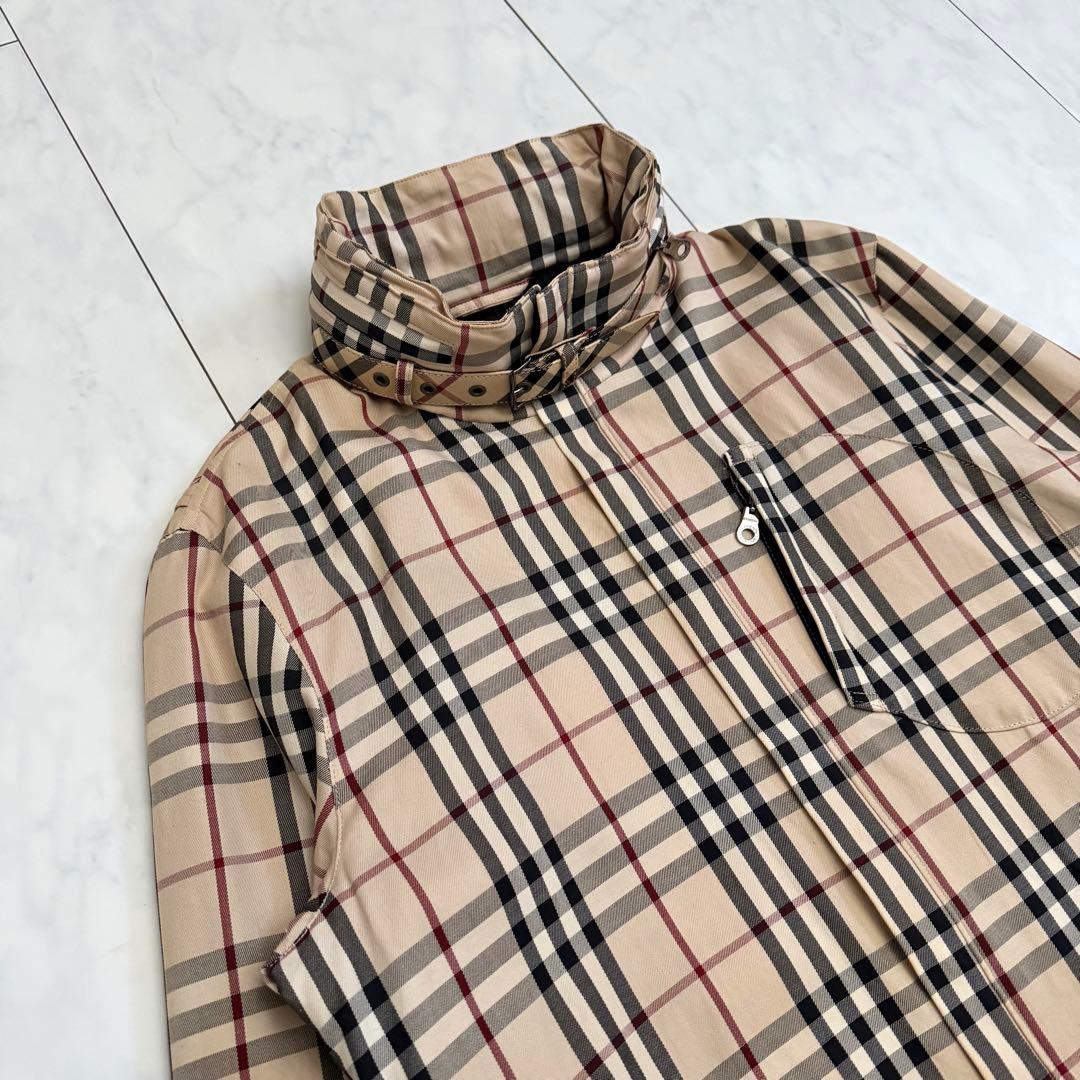 Burberry black label ブルゾン ジャケット ノバチェック L - メルカリ