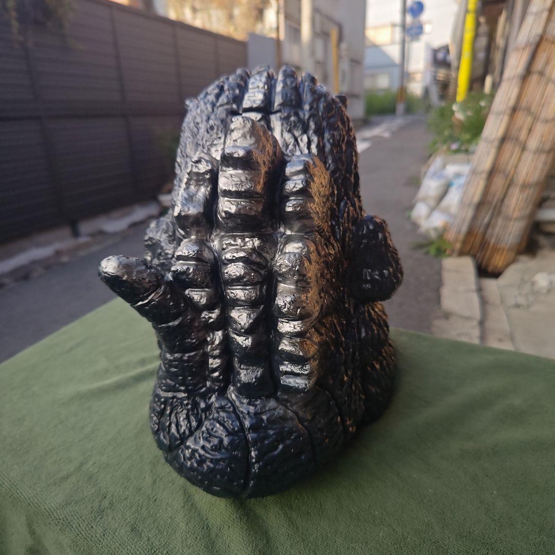 1994年　当時物　ユタカ　ゴジラ　GODZILLA　特大　ソフビ　ビッグ貯金箱