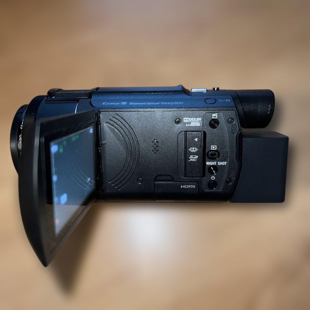 SONY 4K ビデオカメラ FDR-AX60 本体