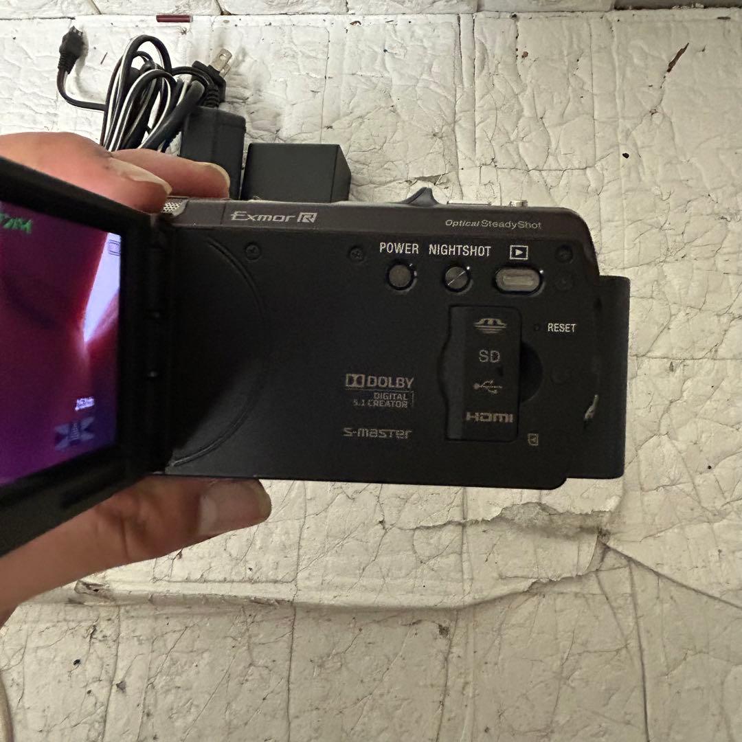 SONY HDR-CX560V ナイトショット GPS搭載 ビデオカメラ