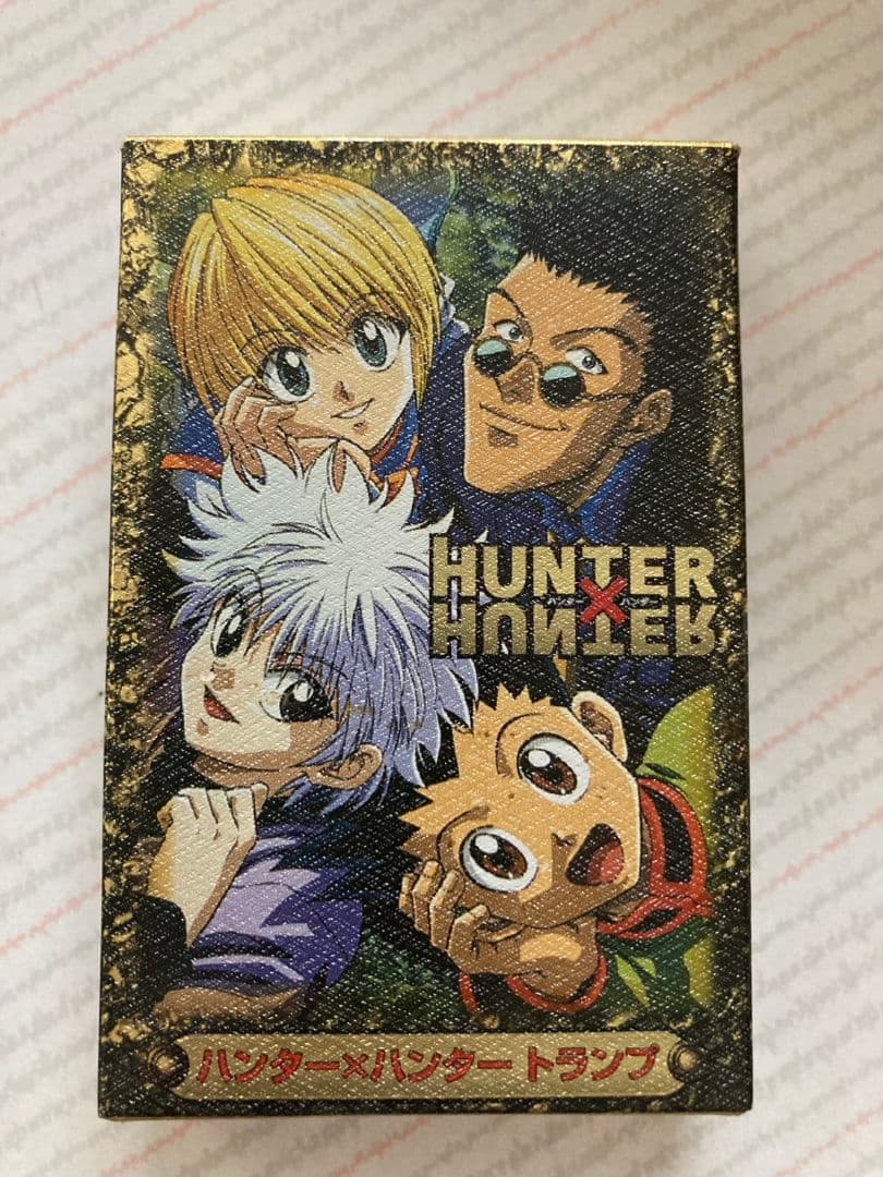 HUNTER×HUNTER トランプ ゴールド仕様