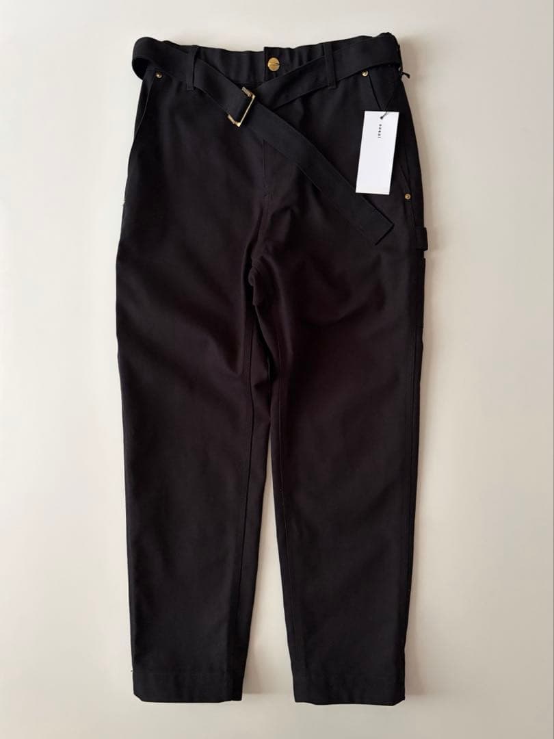 sacai × Carhartt WIP Canvas Pants 黒 0 新品