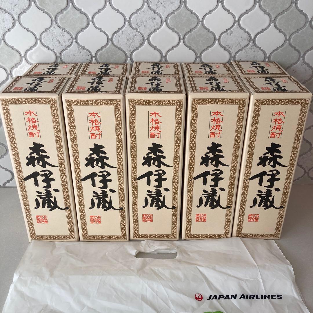 【10本セット】　森伊蔵　日本航空限定発売　720ml JAL 　焼酎 10本セット】 森伊蔵 日本航空限定発売 720ml JAL 焼酎