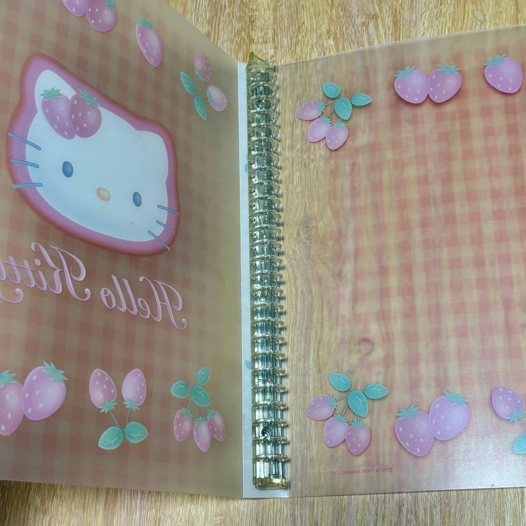 hellokitty ハローキティ　ルーズリーフ　ファイル　レトロ　レア　セット