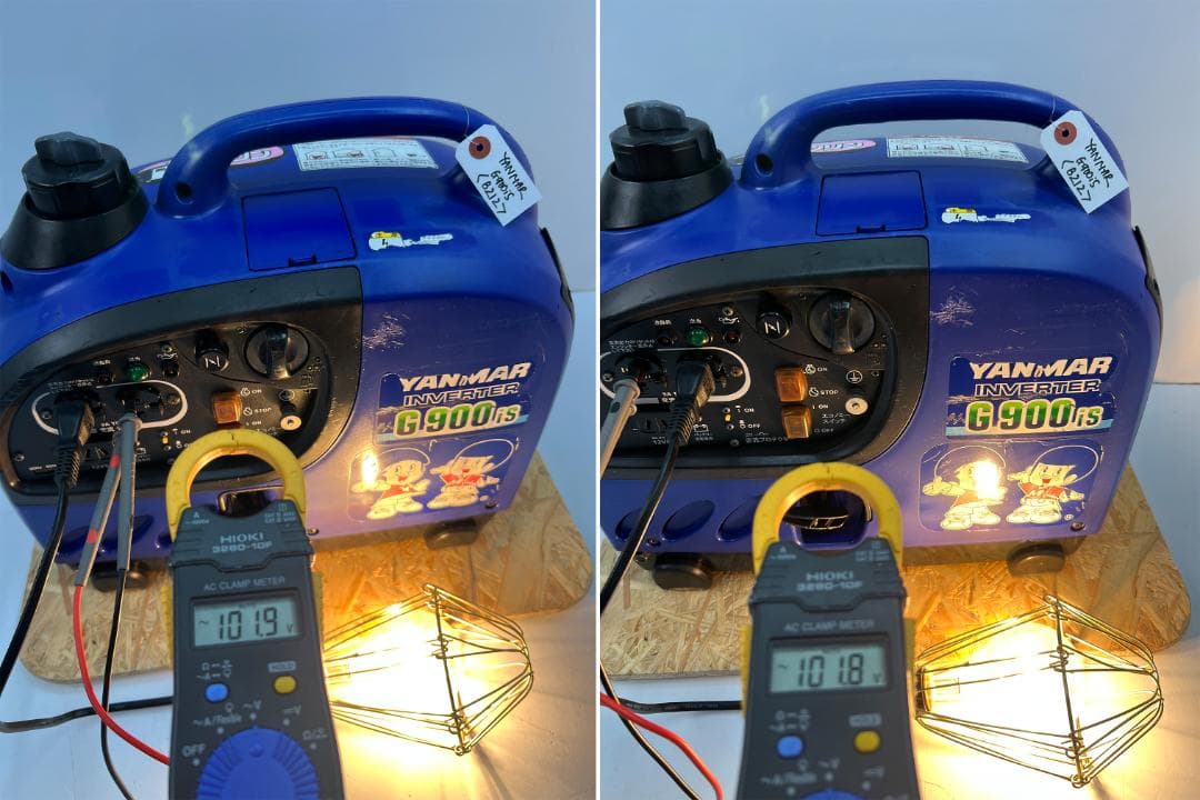 YANMAR ヤンマー インバーター発電機 G900IS 動作良好 ♪ 8212 - メルカリ