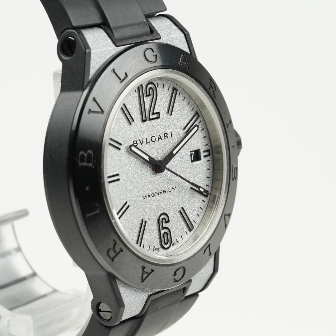 【良品】ブルガリ ディアゴノ マグネシウム DG41SMC 自動巻き メンズ