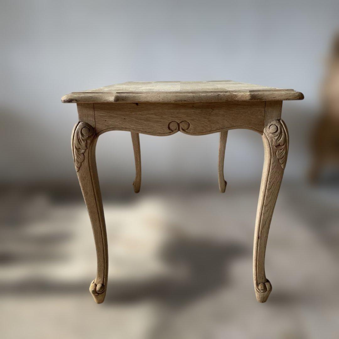 年末・年始SALE ビンテージ サイドテーブル コーヒーテーブル 猫脚 剥離