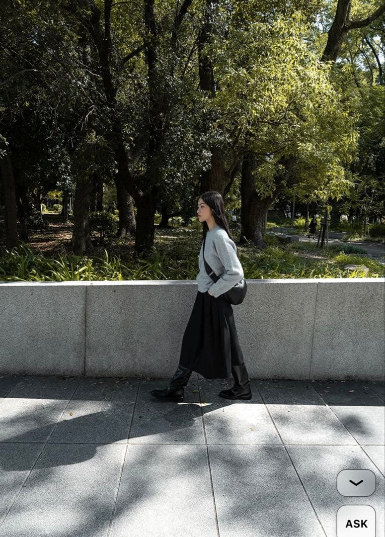 スカート OHOTORO Pocket Flow Skirt