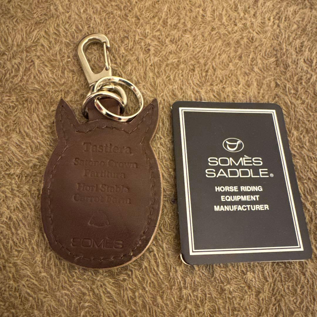 ソメスサドル タスティエーラ 馬顔&メンコキーホルダー 競馬