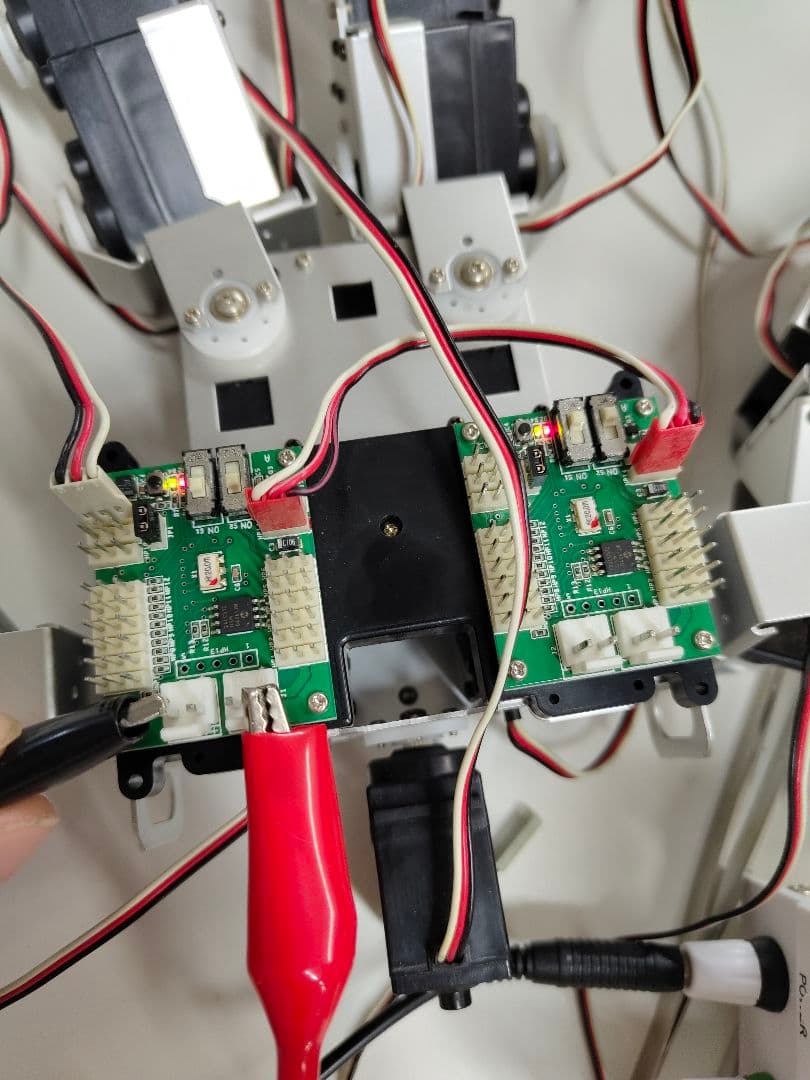 KONDO KRS-78A ロボットキット　電源入力確認済み