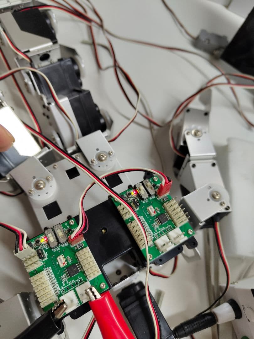 KONDO KRS-78A ロボットキット　電源入力確認済み